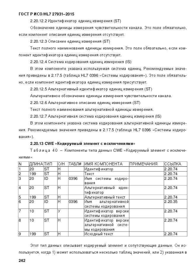 ГОСТ Р ИСО/HL 7 27931-2015, страница 249